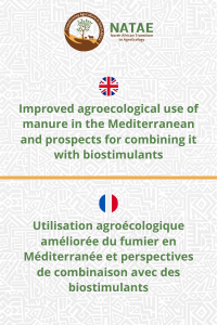 Improved agroecological use of manure in the Mediterranean and prospects for combining it with biostimulants