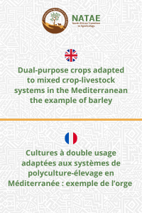 Dual-purpose crops adapted to mixed crop-livestock systems in the Mediterranean the example of barley