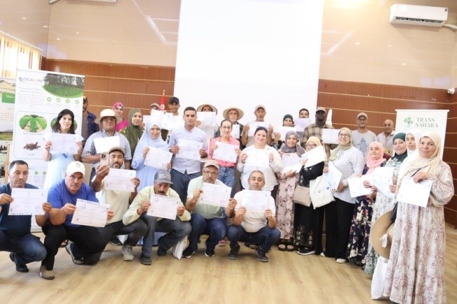 A second farmers training session